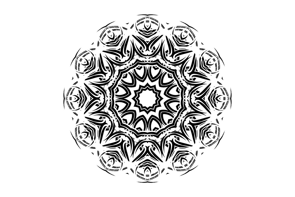 High Quality Mandala Clipart Bundle, a Decorative Illustration by NJ Himel (Photo 95 of 103)