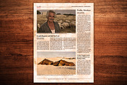 Newspaper Template for InDesign, a Magazine Template by Newspaper Templates (Thumbnail 5 of 12)