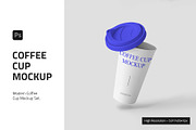 Coffee Cup Mockup, a Cups & Container Mockup by PixelWink (Thumbnail 1 of 3)
