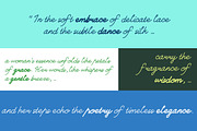 WooSeong - a Script Handwritten Font, a Handwritten Font by BeadyLab (Thumbnail 9 of 9)