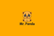 Mr. Panda Logo Template, a Branding & Logo Template by Graplick (Thumbnail 5 of 5)
