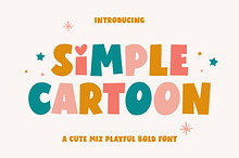 Simple Cartoon - Cartoon Font