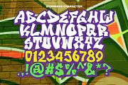 Skate Rush, a Script Font by Ditatype (Thumbnail 9 of 11)