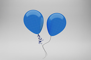 Balloon Mockup, an Advertising Mockup by Qaleb Studio