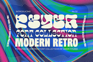 Psych Font Collections, a Symbol Font by Aiyari