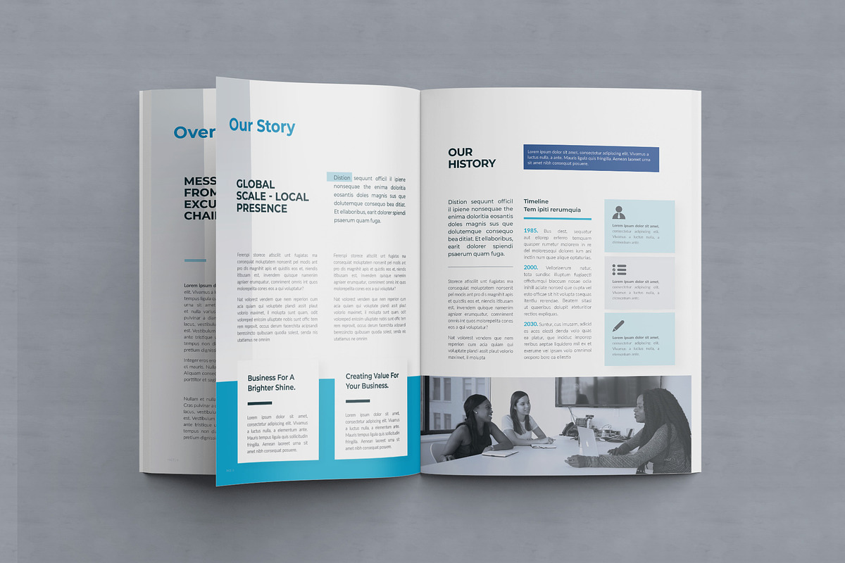 Company Profile | Docx | InDesign, a Brochure Template by BrochuresFactory (Photo 6 of 11)