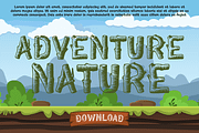 Wooden Log - Kids Font, a Sans Serif Font by tokokoo (Thumbnail 3 of 12)