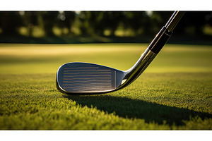 wedge golf club iron ai generated, an Industrial Photo by pikepicture