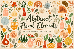 Abstract Floral Elements