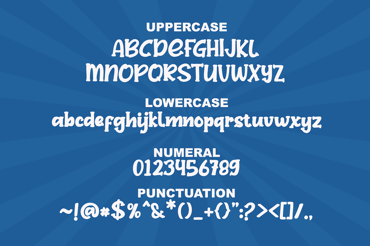 Ruby Dance - Playful font preview 6