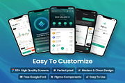 AI Assistant Crypto Wallet Mobile, an UI Kit Template by Creative Perspective (Thumbnail 2 of 6)