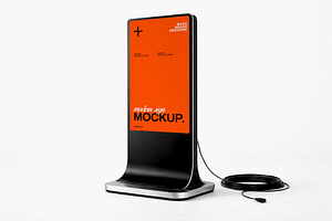 Digital Screen Sign Mockup, a Wearable Device Mockup by Templeste