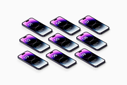 Phone 14 Pro - 21 Mockups Scenes, an iPhone Mockup by Asylab (Thumbnail 25 of 35)