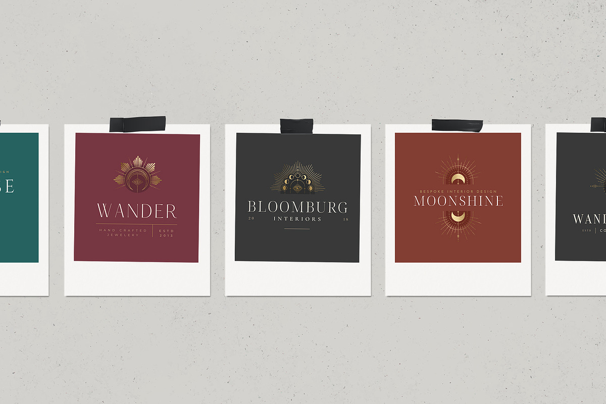 WANDERLUST Logo & Icon Pack, a Branding & Logo Template by Marigold Studios (Photo 6 of 12)