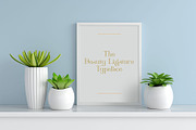 Hitocie Ligature Serif Typeface, a Serif Font by Humaira_std (Thumbnail 6 of 12)