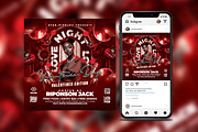 Valentines Flyer Red Romantic Event, a Flyer Template by StarPixles11 (Thumbnail 2 of 3)