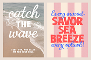 Costa Brisa – Retro Summer Font Duo, a Script Font by Creacy Studio (Thumbnail 6 of 11)
