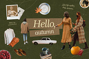 Hello, Autumn — Collage Pack, an Object Graphic by Ann Creative (Thumbnail 1 of 7)