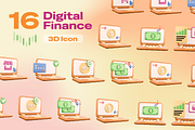 Business Laptop 3D Icon, an Object 3D Model by Burntilldead (Thumbnail 6 of 7)