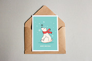 Polar Bears, Christmas illustrations, an Illustration by Marish (Thumbnail 7 of 8)