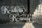 Bagundella Classic Script, a Script Font by madeDeduk (Thumbnail 8 of 8)