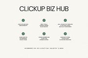Clickup Template - Biz HQ Hub, a Templates & Theme by 89 Golden Blvd (Thumbnail 6 of 6)