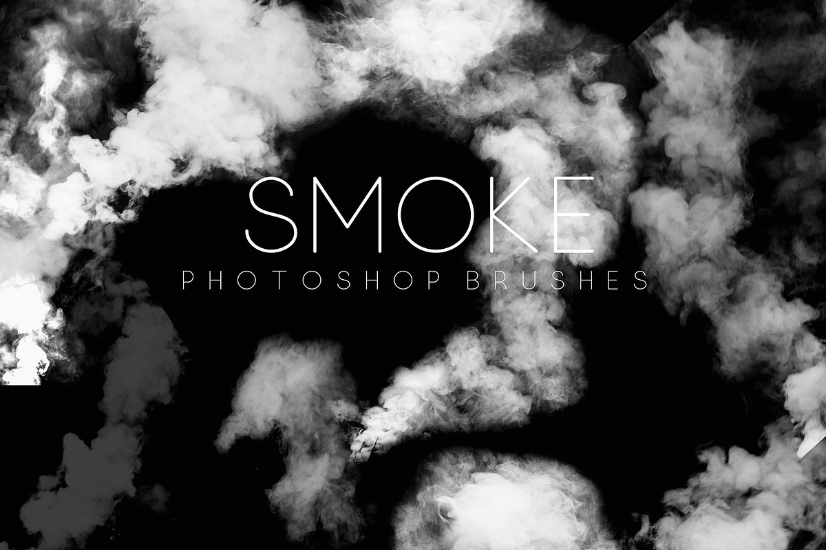 Smoke Photoshop Brushes, an Object Graphic by BlueBooks (Photo 2 of 6)