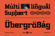 Malkie Slab – Futuristic Bold, a Slab Serif Font by Drizy (Thumbnail 6 of 10)