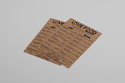Vintage style FOOD MENU, a Flyer Template by Tzochko (Thumbnail 3 of 5)