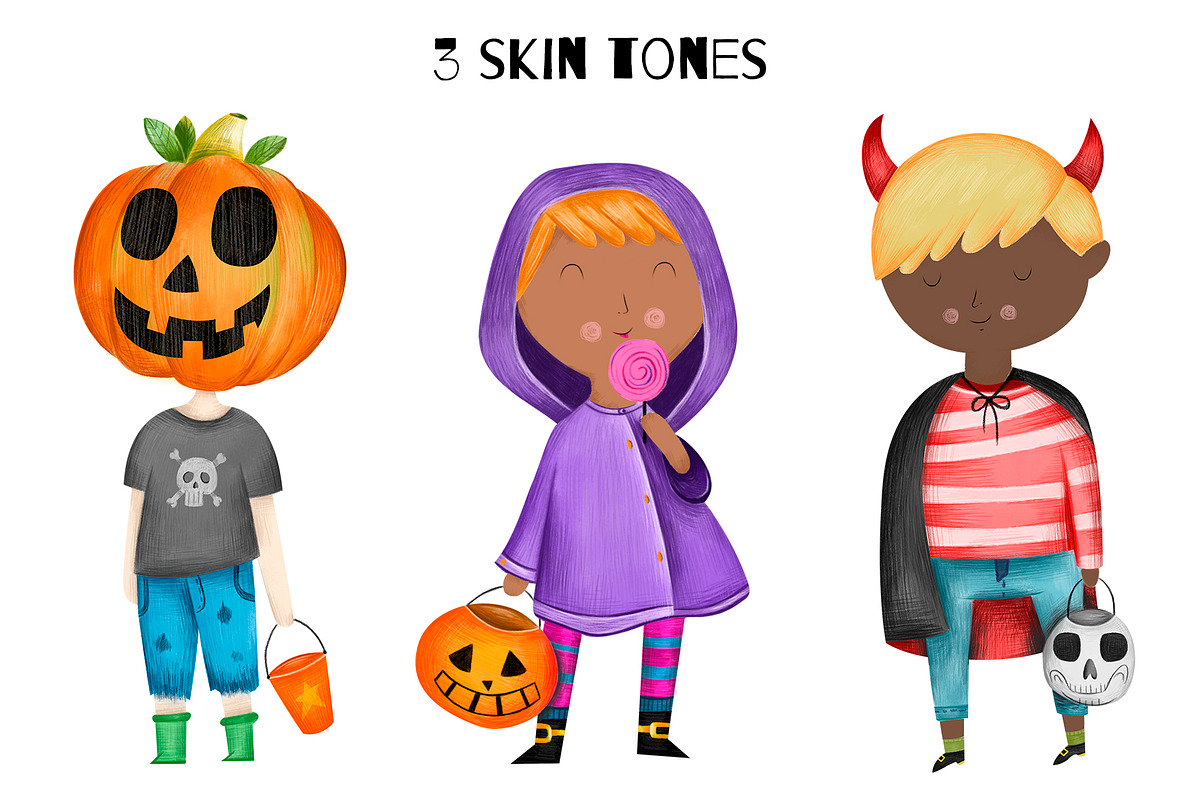 Halloween Night, a Decorative Illustration by Alina Sh (Photo 3 of 11)