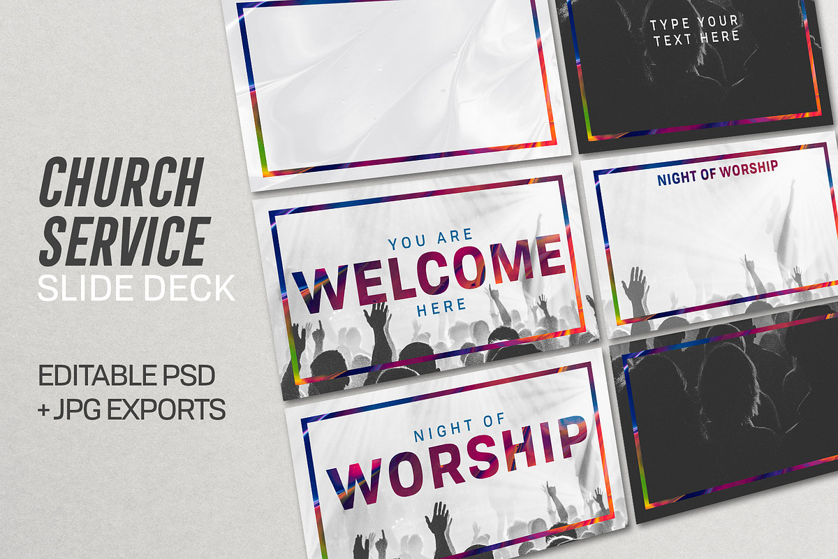 Worship church service slides, a Templates & Theme by Sync Design Soultions (Photo 1 of 2)