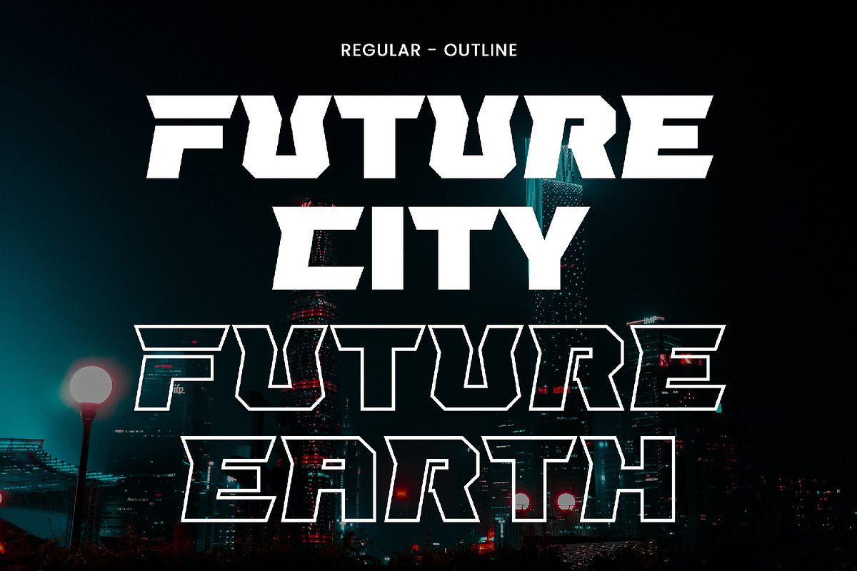Queen Breaker - Futuristic Font, a Script Font by AQR Studio (Photo 2 of 8)