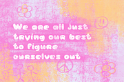 Chubby Bubble | Playful Display Font, a Handwritten Font by Limonum.Studio (Thumbnail 11 of 12)