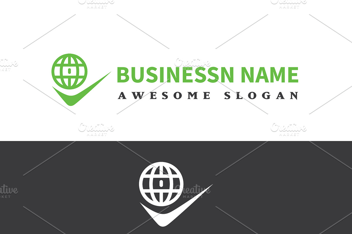 Professional global business logo, a Branding & Logo Template by Toufiqul
