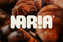 Naria - Retro Bold Display Font