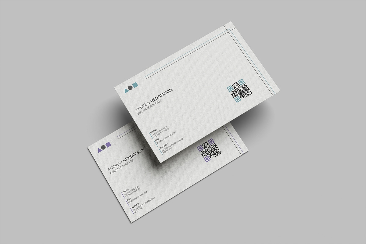 Realistic Business Card Mockup PSD, an Advertising Mockup by MA-KING_ART (Photo 3 of 5)