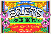 TNSC Briets - Psychedelic Font, a Serif Font by The Native Saint Club (Thumbnail 1 of 15)