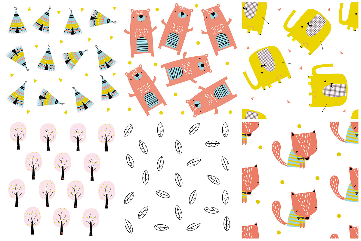 Baby Animals - Animals Patterns, an Animal Illustration by Sumacj (Photo 5 of 7)