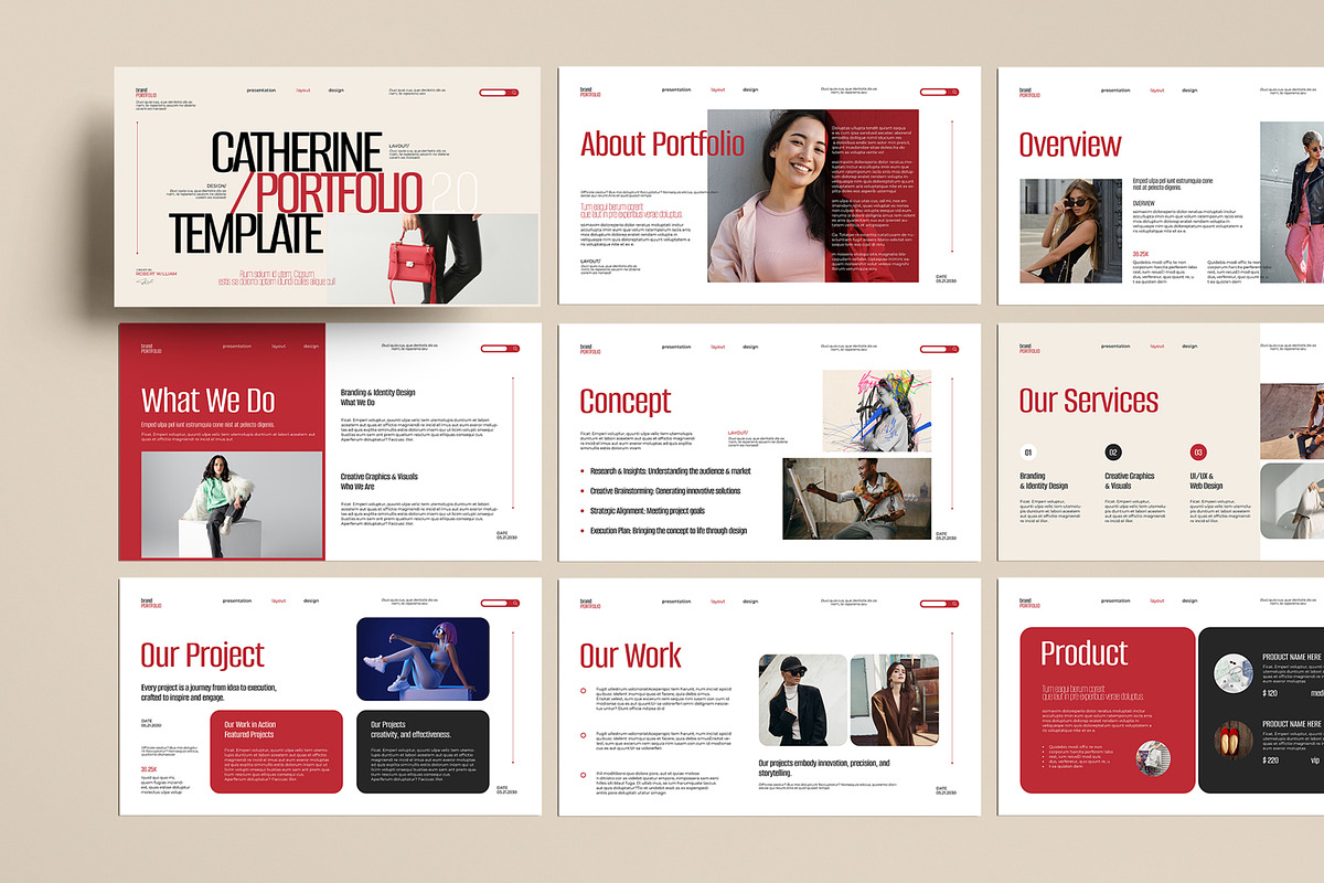 Portfolio Presentation Template