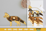 Safari Animal Laser Cut SVG Bundle, an Animal Illustration by OTVEY DESIGN (Thumbnail 13 of 13)