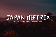 Japan Metrix - Font, a Handwritten Font by artchiles_design (Thumbnail 3 of 5)