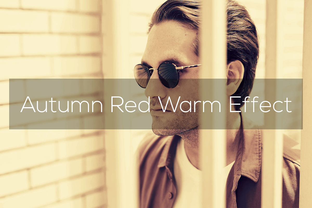 Autumn Red Warm Effect