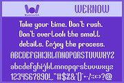 The Processor font, a Font by weknow (Thumbnail 2 of 8)