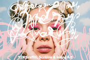 Y2K Graffiti, Scribble & Grunge Ink, an Object Graphic by Oksana Trygub (Thumbnail 2 of 20)