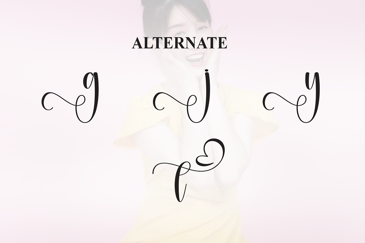 Cutegirl | Script Font, a Handwritten Font by Scratchones (Photo 8 of 9)