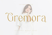 Gremora, a Serif Font by Rishsketch (Thumbnail 1 of 13)