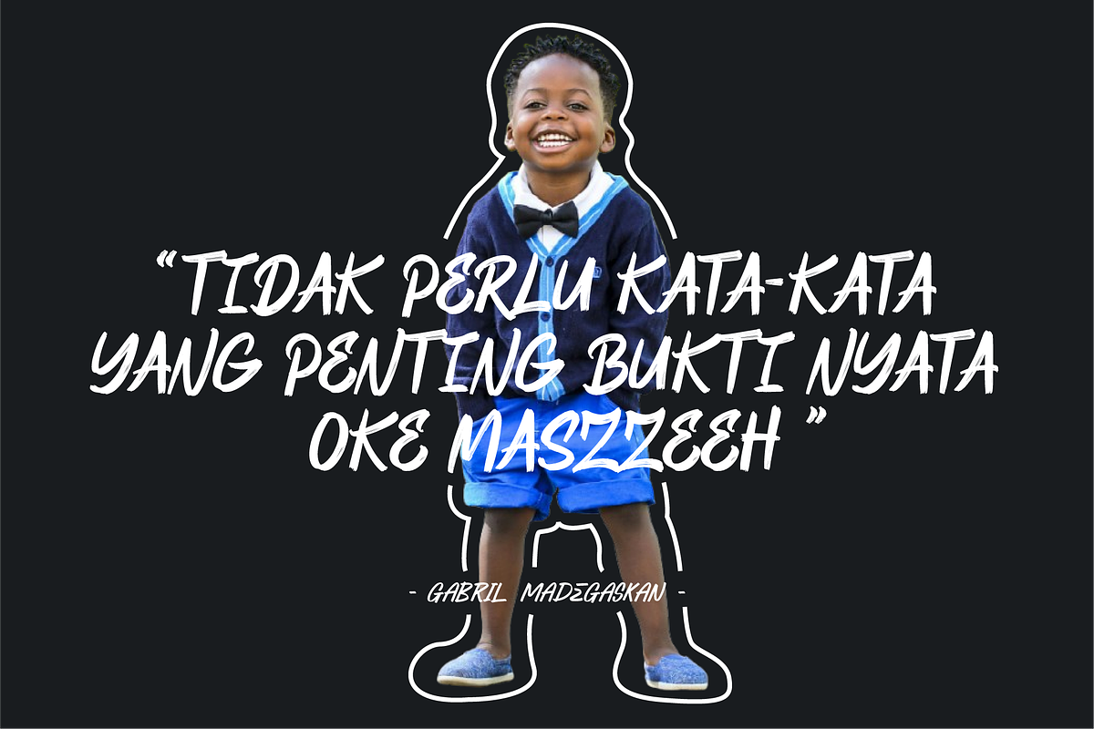 Coretan Komedi Fun Brush Comic Font, a Handwritten Font by Ronny Studio (Photo 3 of 9)