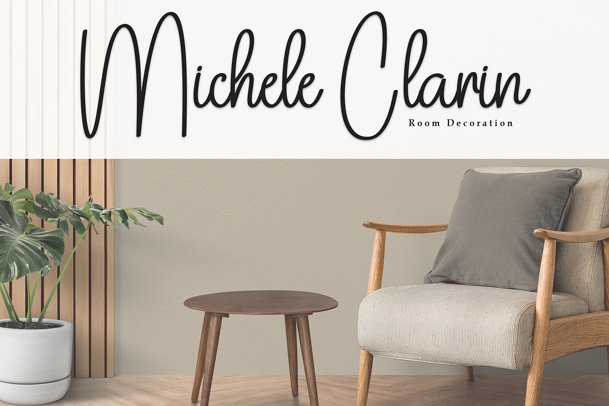 Eliana Signature | Script Font, a Handwritten Font by Scratchones (Photo 3 of 8)