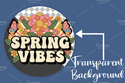 Spring Vibes PNG, an Illustration by Canvas Craft (Thumbnail 2 of 6)