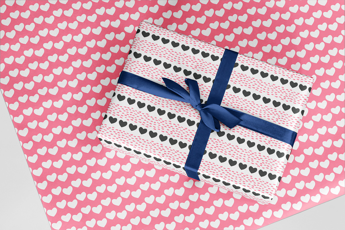 Valentine's day patterns collection, a Pattern Graphic by Cozy pattern shop (Photo 3 of 4)